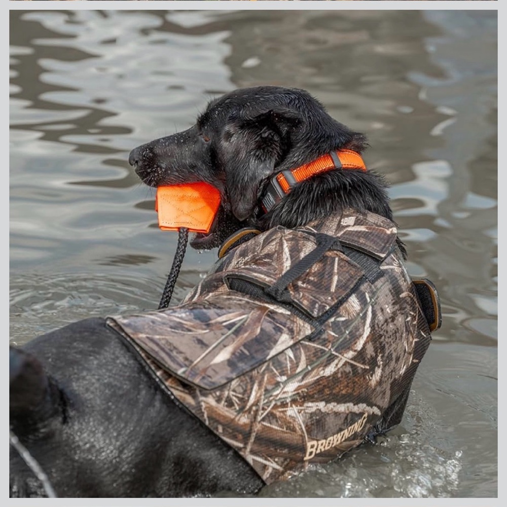 Browning Neoprene Pet Vest Chest Protection Hunting Camo NEW Large